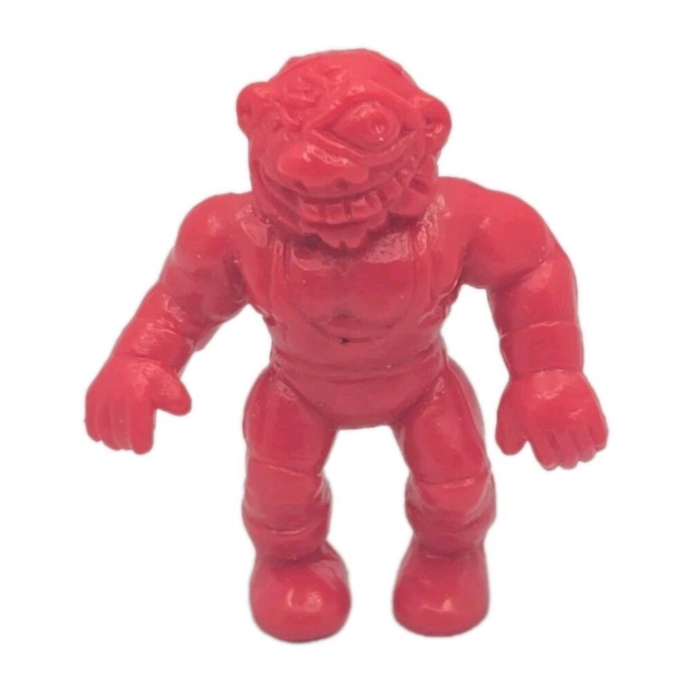 Weird Balls Figure Flyweight Wrestler Spit Ball Red TMAC 1986 SKU324